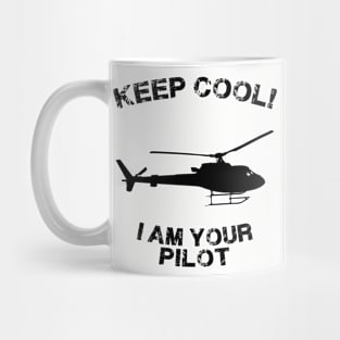 Because I'm The Captain aviation airpane pilot gift idea present Mug